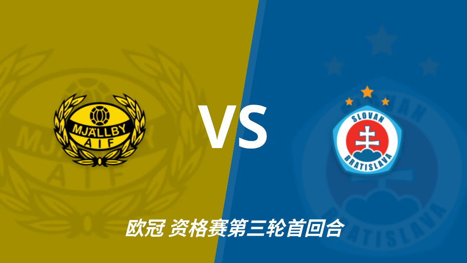 米亚尔比 vs 布拉迪斯拉发 对阵海报